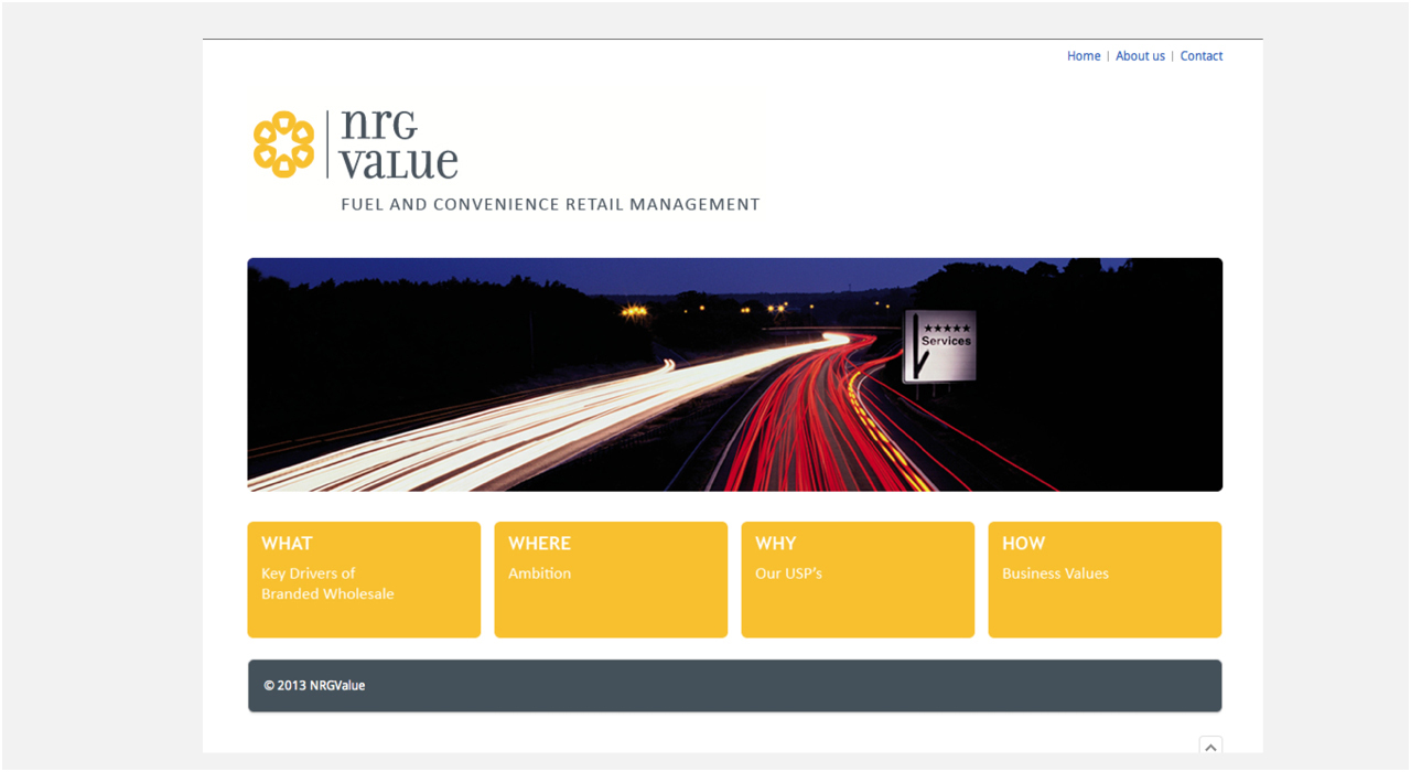 NRGValue Website