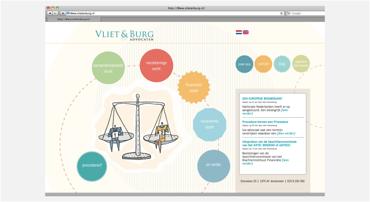 Vliet en burg advocaten Homepage